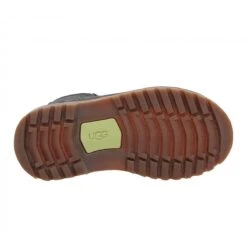 UGG AUSTRALIA Callum Cuir Enfant Noir -Magasin De Chaussures De Mode ugg australia callum cuir enfant noir 6