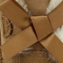 UGG AUSTRALIA Mini Bailey Bow Velours Enfant Chestnut -Magasin De Chaussures De Mode ugg australia mini bailey bow velours enfant chestnut 7