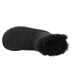 UGG AUSTRALIA Mini Bailey Bow Velours Enfant Noir -Magasin De Chaussures De Mode ugg australia mini bailey bow velours enfant noir 5