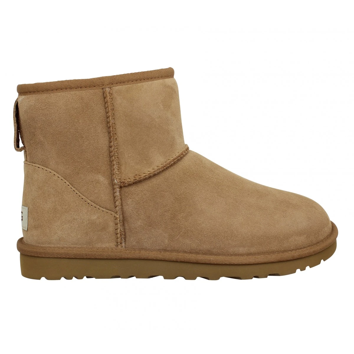 UGG Classic Mini II Velours Homme Chestnut 4 UGG Classic Mini II Velours Homme Chestnut – Image 2