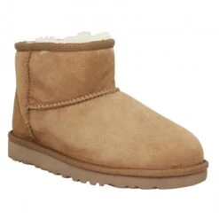 UGG Classic Mini Velours Enfant Chestnut