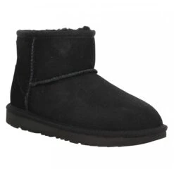 UGG Classic Mini Velours Enfant Noir
