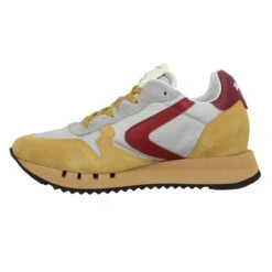 VALSPORT Magic Heritage Velours Toile Homme Jaune Gris -Magasin De Chaussures De Mode valsport magic heritage velours toile homme jaune gris 4