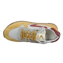 VALSPORT Magic Heritage Velours Toile Homme Jaune Gris -Magasin De Chaussures De Mode valsport magic heritage velours toile homme jaune gris 5