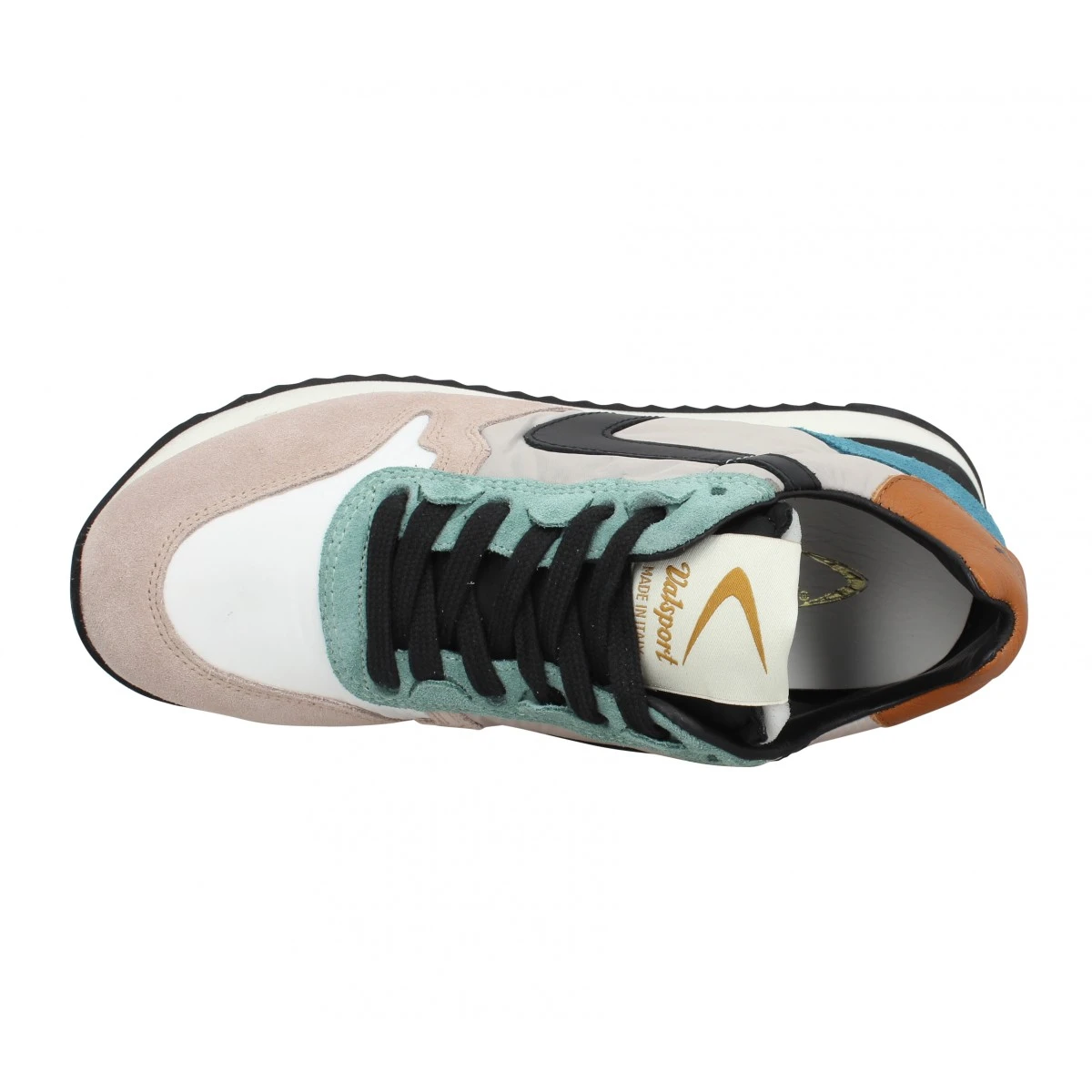 VALSPORT Magic Run Velours Toile Femme Bleu Beige 7 VALSPORT Magic Run Velours Toile Femme Bleu Beige – Image 5