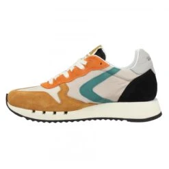 VALSPORT Magic Run Velours Toile Homme Orange Beige -Magasin De Chaussures De Mode valsport magic run velours toile homme orange beige 4
