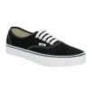 VANS Authentic Toile Femme Noir -Magasin De Chaussures De Mode vans authentic toile femme noir 1