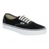 VANS Authentic Toile Homme Noir -Magasin De Chaussures De Mode vans authentic toile homme noir 1