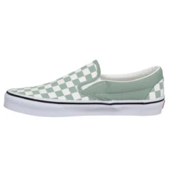 VANS Classic Slip On Color Theory Toile Homme Iceberg Green -Magasin De Chaussures De Mode vans classic slip on color theory toile homme iceberg green 4