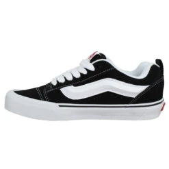 VANS Knu Skool Velours Black White -Magasin De Chaussures De Mode vans knu skool velours black white 4