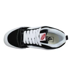 VANS Knu Skool Velours Black White -Magasin De Chaussures De Mode vans knu skool velours black white 5