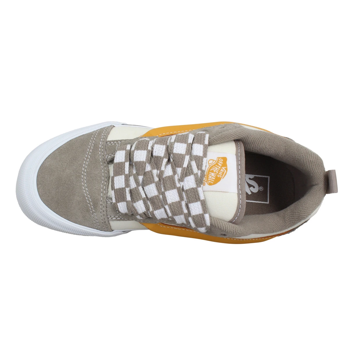 VANS Knu Skool Velours Toile Femme Gray Marshmallow 7 VANS Knu Skool Velours Toile Femme Gray Marshmallow â Image 5