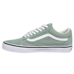 VANS Old Skool Color Theory Velours Toile Homme Iceberg Green -Magasin De Chaussures De Mode vans old skool color theory velours toile homme iceberg green 4
