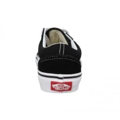 VANS Old Skool Lace Velours Toile Enfant Noir -Magasin De Chaussures De Mode vans old skool lace velours toile enfant noir 3