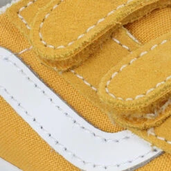 VANS Old Skool V Velours Toile Enfant Golden -Magasin De Chaussures De Mode vans old skool v velours toile enfant golden 7