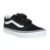VANS Old Skool V Velours Toile Enfant Noir -Magasin De Chaussures De Mode vans old skool v velours toile enfant noir 1