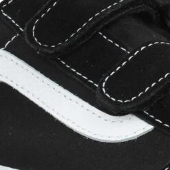 VANS Old Skool V Velours Toile Enfant Noir -Magasin De Chaussures De Mode vans old skool v velours toile enfant noir 7