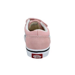 VANS Old Skool V Velours Toile Enfant Pink -Magasin De Chaussures De Mode vans old skool v velours toile enfant pink 3