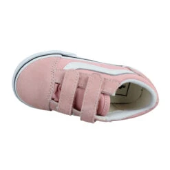 VANS Old Skool V Velours Toile Enfant Pink -Magasin De Chaussures De Mode vans old skool v velours toile enfant pink 5