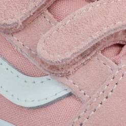 VANS Old Skool V Velours Toile Enfant Pink -Magasin De Chaussures De Mode vans old skool v velours toile enfant pink 7