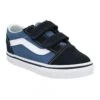 VANS Old Skool Velours Toile Enfant Navy