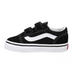 VANS Old Skool Velours Toile Enfant Noir -Magasin De Chaussures De Mode vans old skool velours toile enfant noir 4