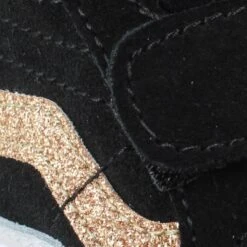 VANS SK8 Hi Crib Party Glitter Enfant Noir Or -Magasin De Chaussures De Mode vans sk8 hi crib party glitter enfant noir or 7