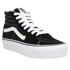 VANS SK8 Hi Platform Toile Femme Noir