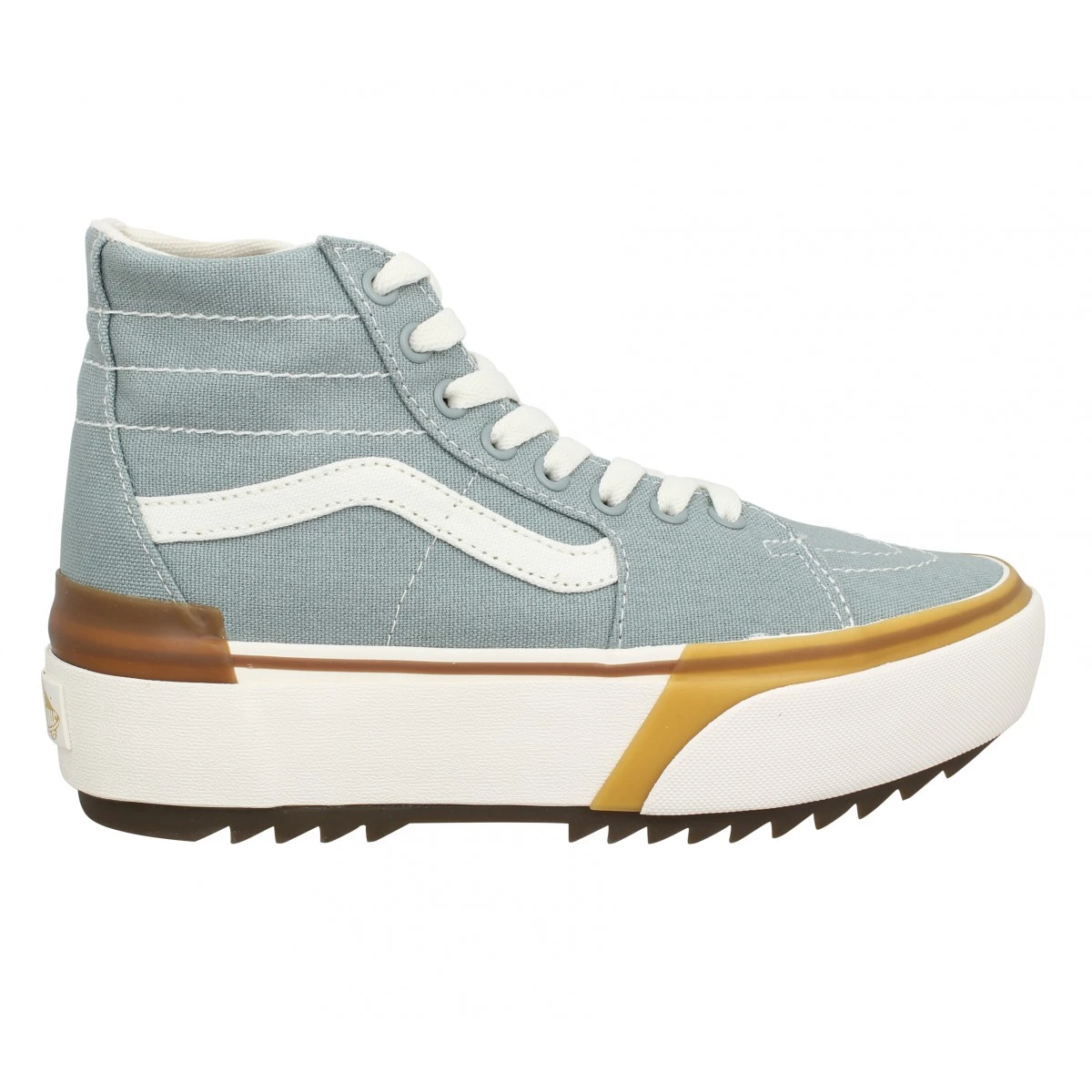 VANS SK8 Hi Tapered Toile Femme Green Milieu 4 VANS SK8 Hi Tapered Toile Femme Green Milieu – Image 2