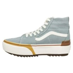 VANS SK8 Hi Tapered Toile Femme Green Milieu 12 VANS SK8 Hi Tapered Toile Femme Green Milieu -Magasin De Chaussures De Mode vans sk8 hi tapered toile femme green milieu 4