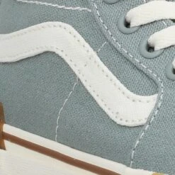 VANS SK8 Hi Tapered Toile Femme Green Milieu 15 VANS SK8 Hi Tapered Toile Femme Green Milieu -Magasin De Chaussures De Mode vans sk8 hi tapered toile femme green milieu 7