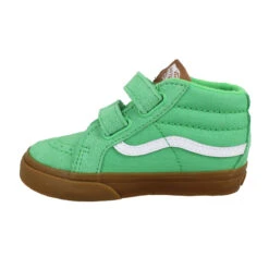 VANS SK8 Mid V Reissue Velours Toile Enfant Green -Magasin De Chaussures De Mode vans sk8 mid v reissue velours toile enfant green 4