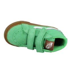 VANS SK8 Mid V Reissue Velours Toile Enfant Green -Magasin De Chaussures De Mode vans sk8 mid v reissue velours toile enfant green 5