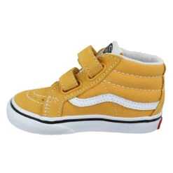 VANS SK8 Mid V Velours Toile Enfant Golden 12 VANS SK8 Mid V Velours Toile Enfant Golden -Magasin De Chaussures De Mode vans sk8 mid v velours toile enfant golden 4