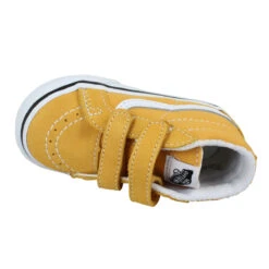 VANS SK8 Mid V Velours Toile Enfant Golden 13 VANS SK8 Mid V Velours Toile Enfant Golden -Magasin De Chaussures De Mode vans sk8 mid v velours toile enfant golden 5