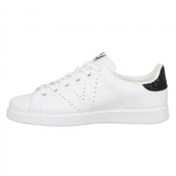 VICTORIA 12541 Cuir Femme Blanc + Noir -Magasin De Chaussures De Mode victoria 12541 cuir femme blanc noir 4 1